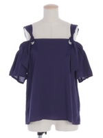 ショルダーリボンブラウス/ミックス1