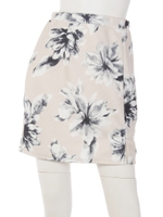 モノクロフラワースリットJ/W SK/RED