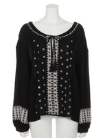 (SEE U SOON)ブラウス/BLACK MID