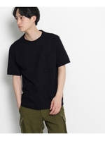 パールニットポケットTシャツ/ネイビー(094)