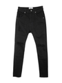 eimy jeans black crash skinny/BLACK