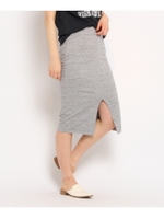 ストレッチ天竺タイトスカート/ピンク系(079)