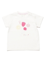 フルーツワンポイント baby Tシャツ/PNK