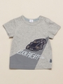 BABYくるまTシャツ/杢グレー