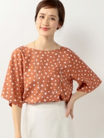 〓★JC ドットプリント ブラウス/OFF WHITE
