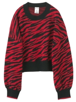 KNIT CREWNECK TOP/ホワイト