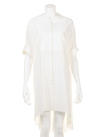 [Balcony and Bed]ローン×ピケ ワンピース/OWHT