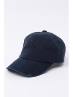 【KIDS】レザーベルトCAP/NVY