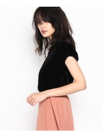 【洗える】オータムベロアプルオーバー/ライトグレー(011)