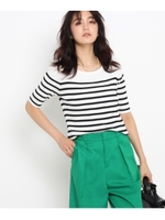 オータムリブニットプルオーバー/ダークグリーン(023)