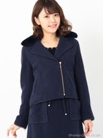 ラ・シュシュライダースジャケット（セットアップ対応）/ベージュ