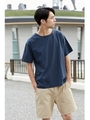 【AZUL by moussy】Hard CottonクルーネックTEE/NVY