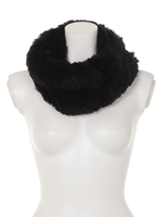 【Cat's　Whiskers】ラビットファースヌード/ブラック