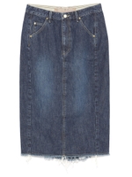 ジンバブエ後ろフリル付きスカート/ROUGE