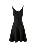 ロゴテープFITフレアワンピース/ブラック