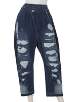 リメイクデニム/ブルー