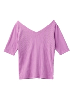 V-NECK TOP/ホワイト