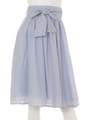 共ベルト付エアリースカート(追加生産/ライトブルー)/ライトブルー