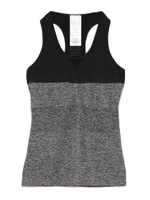 【asics×emmi】SEAMLESS TANK TOP/BLK