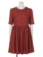 【sw】ヴィンテージフレアワンピース/アイボリー