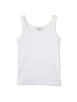 インナーテレコタンクトップ/ホワイト(030)