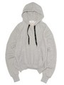 ビッグシルエットフーディー/GRY