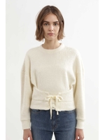 ビビ編み上げカットソー/MIDNIGHT(120)