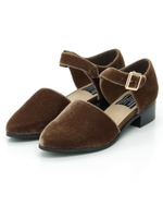 【CAMILLE BIS RANDA】ワンストラップセパレートシューズ/WHITE