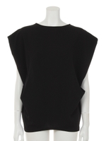 カットジョーゼットTOPS/O/WHT