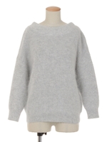 アンゴラボトル２ＷＡＹニット/オフホワイト