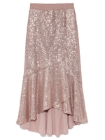 スパンコールマーメイドスカート/PNK