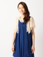 異素材ボレロ/クロ