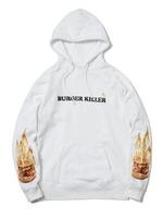 BURNING BURGER SWEAT PULLOVER/ホワイト