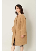 ライトウォームボアコート/ベージュ(040)