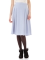 Ａラインタックスカート/ブルー(110)