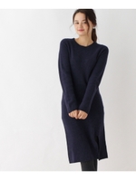 RODIER スリット入りニットワンピース/グレー(012)