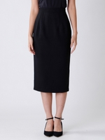 ロングタイトスカート/ブラック