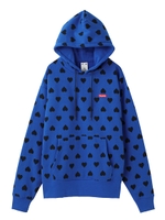 LOVE IS ONLY SWEAT HOODIE/ブルー