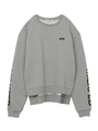 SLEEVE LOGO BIG SWEAT/アッシュ