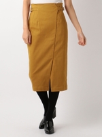 起毛ラップスカート/ベージュ