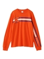 CONNECTED LINE L/S REGULAR TEE/グリーン