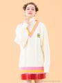 little sunny bite × muppets kermit school knit/WHITE