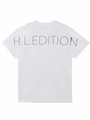 [H.L.EDITION]ワイドロゴ Tシャツ/white