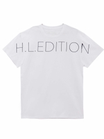 [H.L.EDITION]ワイドロゴ Tシャツ/white