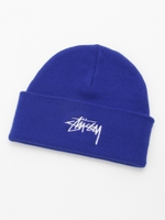 Kids Stock Emb.Beanie/Blue