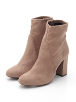 ショートブーツ/モカ