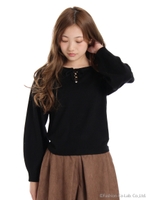 2wayニット/ブラック