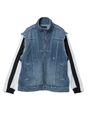 PANELED JACKET/ブラック
