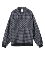 PLAID ANORAK/ブラック