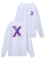 X-LOGO L/S BIG TEE/ホワイト